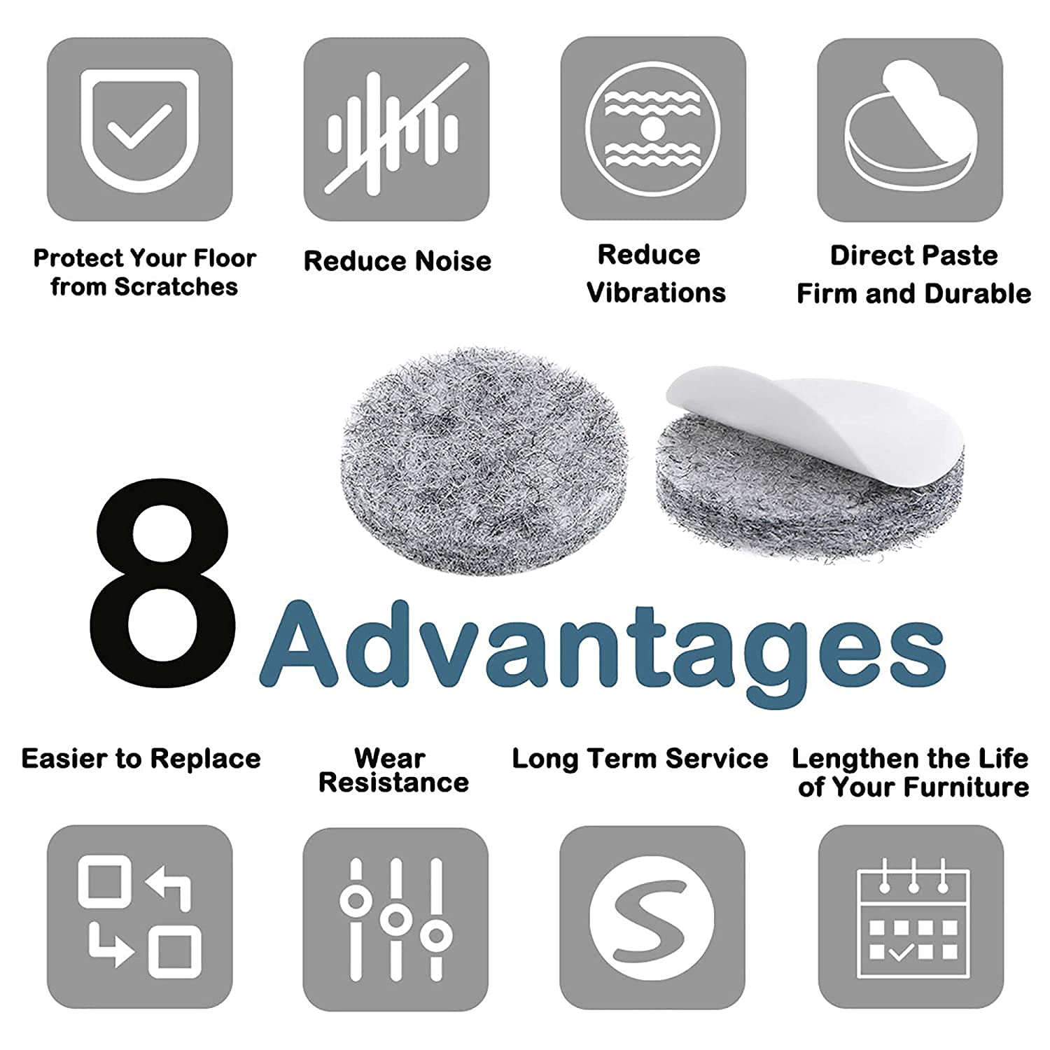 9030 Furniture Pad Square Felt Pads Floor Protector Pad For Home & All Furniture Use 9030 Furniture Pad Square Felt Pads Floor Protector Pad For Home & All Furniture Use